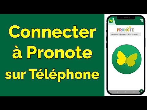 Comment se connecter à Pronote sur téléphone
