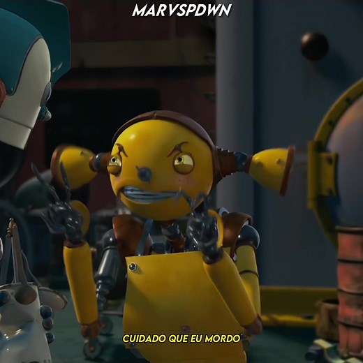 Maior injustiça ele ter ficado com aquela robô sem sal no final do filme ao invés da Piper #disney #robos #robots @Disney