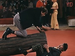 Юрий Никулин и Михаил Шуйдин Реприза Бревно 1976