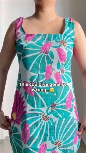 this could’ve gone so wrong… 😭but kinda love it?? 👀 #stylewmansi #kurta #grwm