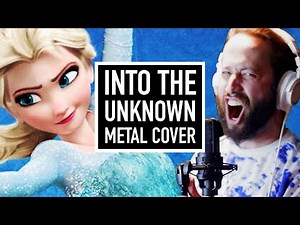 Into the Unknown - Frozen 2 (METAL COVER by Jonathan Young)