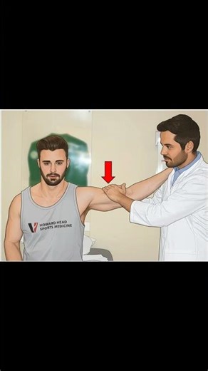 Inferior Shoulder Apprehension Test 🚨🦴#shoulderpain #ortho #ATC #meded #physiotherapy
