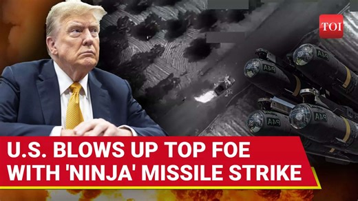 U.S. Strike Kills Al-Qaeda Leader In Syria Using ‘Ninja Missile’ | Military Releases Footage