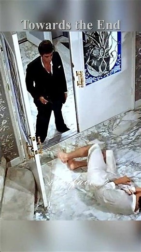 Towards the End - scarface 1983 #shorts #Al Pacino #movie #gang #mafia #old