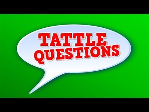 Tattle Questions (song for kids about not tattling)