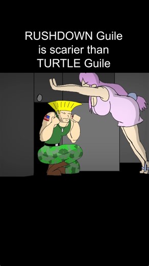 待ちガイルより攻めガイルの方が怖い！ You think Turtle Guile is a problem in Street Fighter? Ayane from Porkchop 'n Flatscreen discovers that Rushdown Guile is even scarier! #porkchopnflatscreen #animation #anime #streetfighter #スト6 #ストリートファイター #ストリートファイター6 | Emezie
