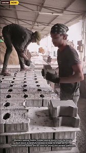 Efficient Paving Block Making Process for Producing Strong Concrete Blocks in Construction