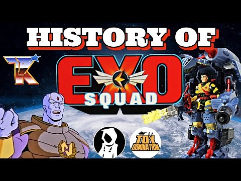 History of EXOSQUAD - 1990s Cartoon Retrospective & Toy Documentary