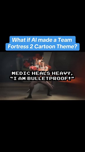 What if AI made a Team Fortress 2 Cartoon Theme? #tf2 #teamfortress2 #tf2memes #gaming #aicover #aisong #aimusic #fyp #foryou