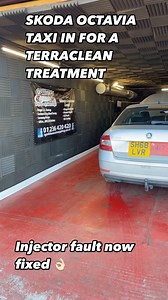 Skoda Taxi getting and engine TERRACLEAN #Terraclean #carboncleanerservice | Ignition Tuning & Remapping- DPF Cleaning Centre