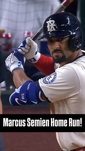 Marcus Semien Goes Yard! Had a great game and the homer added a nice touch. #texasrangers #marcussemien #homerun #homer #mlb #baseball #dinger #itsgone | Rangers Roundup Podcast