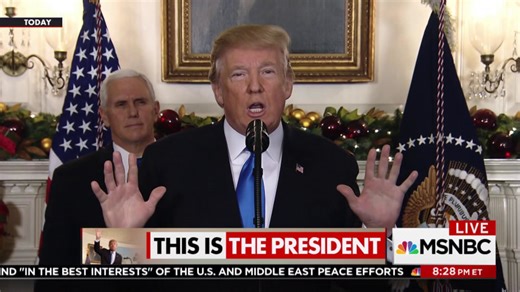 Was Trump slurring his speech during Israel remarks?