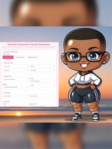 Still guessing AI prompts? Create perfect character prompts in seconds — chibi, anime, or realistic. Fully customizable and works seamlessly with Canva AI. Create faster. Create better. tap the link in the bio. #aiprompt #creatorsearchinsights #digitalsaul #onlinebusiness #fyp