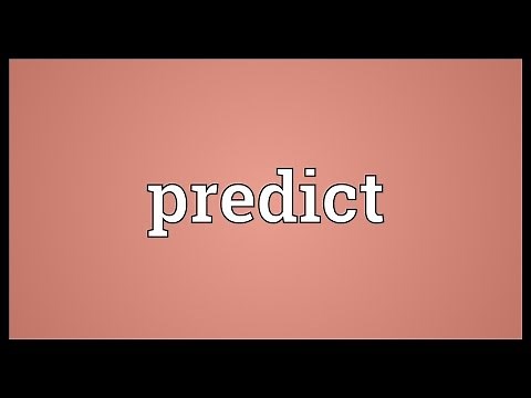 Predict Meaning