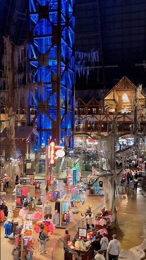 Inside the Bass Pro Shops at the Pyramid #outdoors #shopping #travel