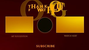 End Screen, Youtube, Outro. Free Stock Video