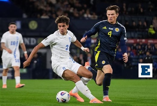 Σκωτία - Ελλάδα 3-1: «Έπεσε» στη Γλασκώβη η Εθνική και το Μουντιάλ απομακρύνεται