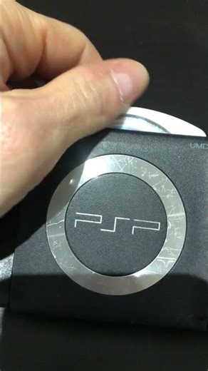PSP handheld console in original condition, a flea market find