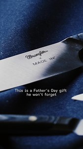 We're proud to share a collection where rugged Western grit meets culinary precision. This collection is designed for cooks, cowboys and craftspeople who proudly work with their hands and rely on the best gear to get the job done right, whether you're saddling up for a long shift on the line or fixin' a meal under the open sky. The limited edition line up features a set of knives forged in France by master craftsmen with a handle constructed from real Wrangler denim. Our denim apron, chore coat,