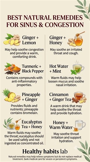 Best Natural Remedies for Sinus & Congestion | ClearMucus, Open Airways & BreatheBetter Naturally