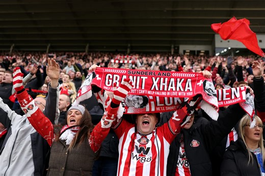 95 photos of passionate Sunderland fans watching Leeds game at Stadium of Light