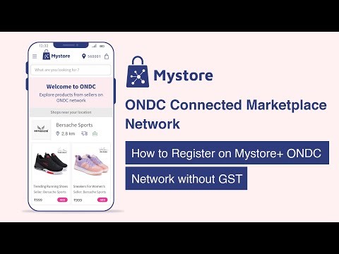 How to Register on Mystore+ ONDC Network without GST | Complete Step-by-Step Guide