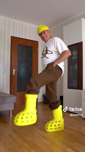 Big Yellow Boots Styling with Gramps | Crocs, Astro Boy, Fashion