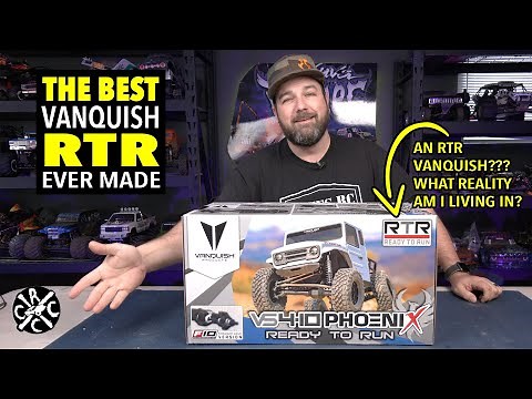 The Best Vanquish RTR Vanquish Ever Made - The VS4-10 Phoenix RTR Straight Axle RTR - Ready To Run
