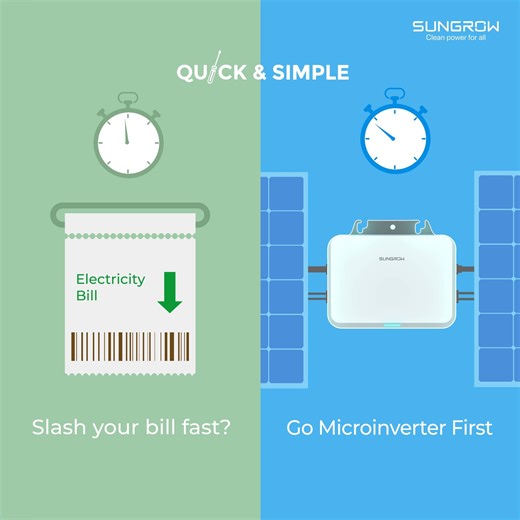 Slash Your Bill Fast? Go Sungrow Microinverter First🚀 Stop stressing over bills. Sungrow’s S1000S microinverter kills your energy anxiety – installed faster than anxiety strikes. Quick & Simple, Just Plug & Play. Experience the simplicity. Instant setup unlocks instant relief. See your energy worries vanish.💸➡️☀️ #Sungrow #Sungrowchallenge #SolarSpeed #SungrowClubFrance | Sungrow