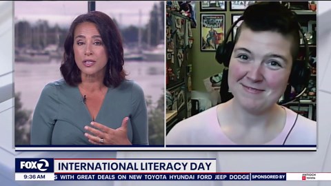 Marking International Literacy Day with the American Library Association