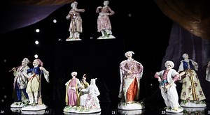 'Rococo Splendor': Meissen porcelain figurines on display at Poland's Wawel Castle