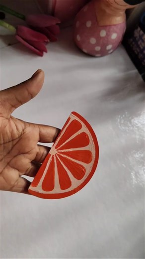 പേടിച്ച് ചെയ്യാണ്ട് നിൽക്കേണ്ട! #painting #orange #shorts