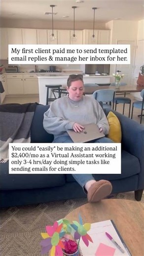 Becoming a Virtual Assistant allows you to use the skills you already have - from work and everyday