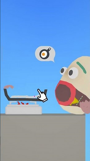 Eating Simulator game 🎮🎯 || Egg🥚#funnygameplay