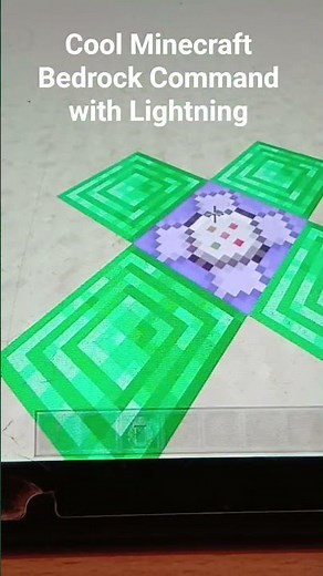 Minecraft Bedrock Lightning Command