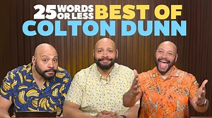 Colton’s laid-back vibe hides a deadly sharp game brain—and this compilation proves it. Across these three full episodes, he serves up clever clues, hilarious comebacks, and smooth moves that make it all look effortless. You’ll wish he was on your team. | 25 Words or Less