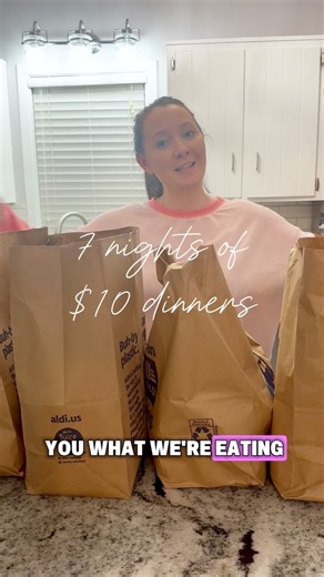 7 easy Aldi dinners for $70 this week! Budget meals | family dinners | easy recipes | cheap meal ideas #Aldi #easydinners #budgetmeals #mealplanning #familymeals | Taylor Food Lifestyle