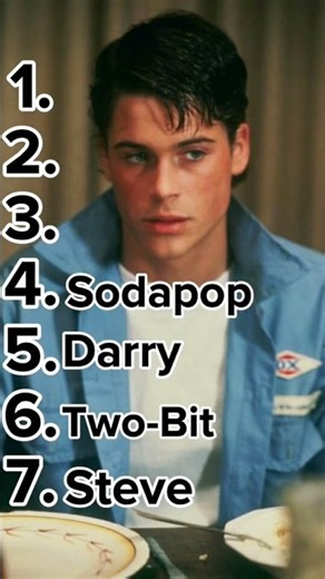 Ranking the greasers from The Outsiders