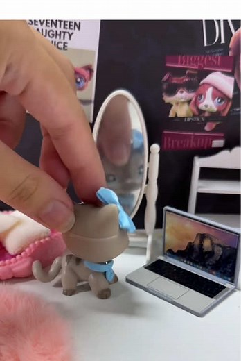 LPS Morning Routine #lps #lpsskit #lpsseries #lpstiktok #littlestpetshop