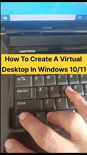 how to create a virtual desktop in windows 10/11 #windows #activatewindows #MrBeast #Viral