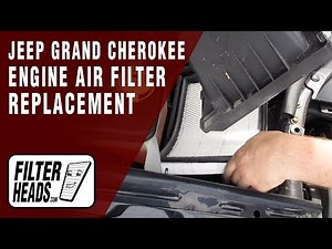 How to Replace Engine Air Filter 2007 Jeep Grand Cherokee V6 3.7L | TA35414, AF3588
