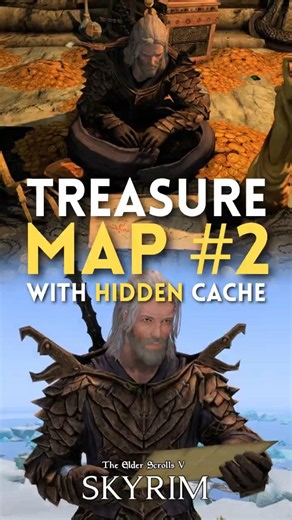 Skyrim's Hidden Treasure Map #2 Location