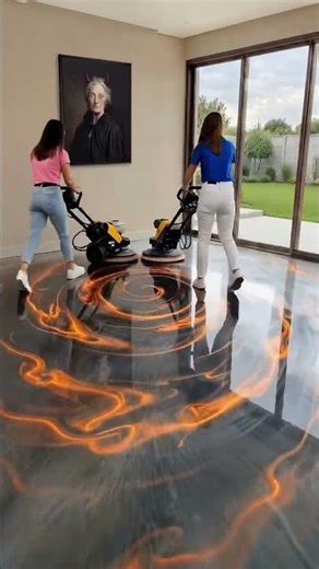 Yeh Floor Lava Se Bana Hai Kya? 🔥😳