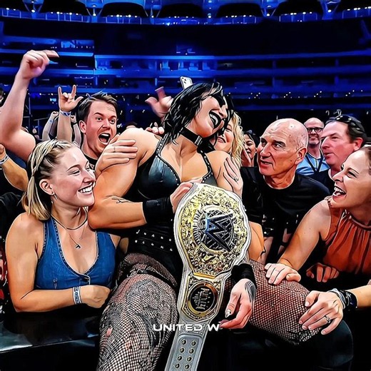 Rhea Ripley Win The Match Celebration With Family Edit! 🤩 #wwe #rhearipley #shorts