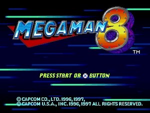 Mega Man 8 (Playstation) - Opening & Title Screen