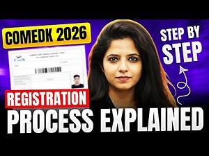🔴 LIVE Demo: Step By Step Process How To Fill COMEDK 2026 Application Form