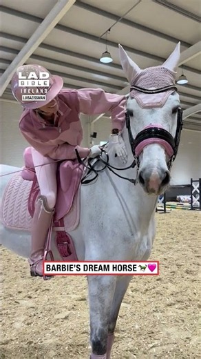 Horse Gets the Full Pink Makeover 💗✨