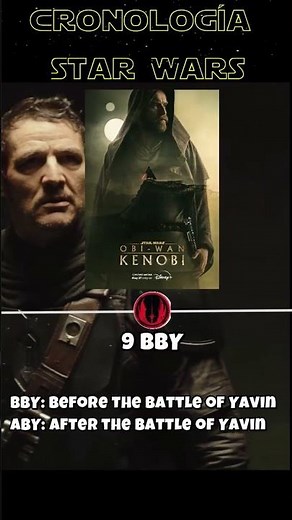 La CRONOLOGÍA COMPLETA de Star Wars incluyendo The Mandalorian and Grogu🌌 | Películas y series