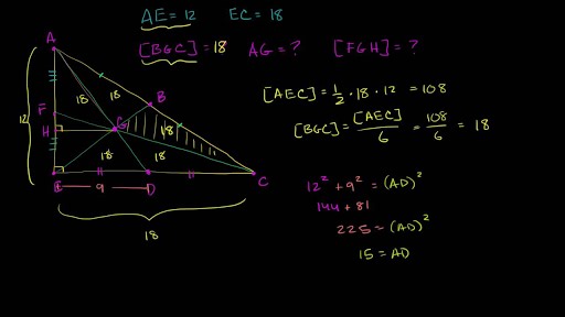 Median, centroid example