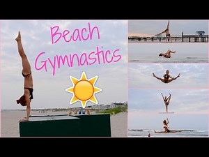 Gymnastics at the Beach